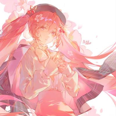 初音未来之樱未来超美头像图片16张-萌图百科