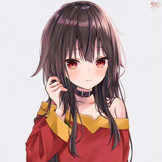 惠惠, 为美好的世界献上祝福！, このすば10000users入り, 紅魔族, 長髪化