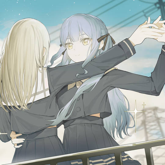 若葉睦, CRYCHIC, BanG_Dream!, MyGO!!!!!, BanG Dream!, 百合, Ave_Mujica, 豊川祥子, Mutsumi/Sakiko, 月ノ森女子学園