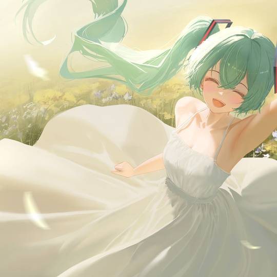 初音未来超高清头像图片