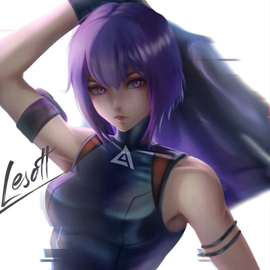 图片[6]-草薙素子（kusanagi motoko）攻壳机动队头像图片，女性改造义体人-萌图百科