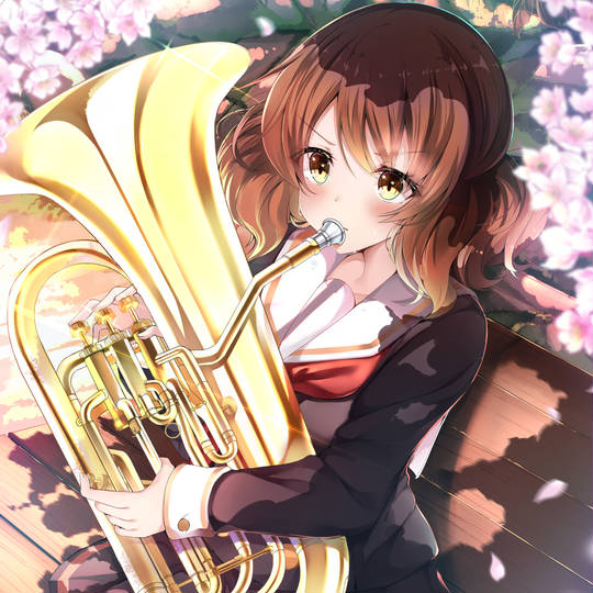 吹响吧！上低音号, euphonium, 黄前久美子, 吹响吧！上低音号1000收藏, 北宇治高校
