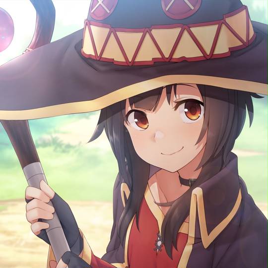 为美好的世界献上祝福！, 惠惠, 素晴, cloak, CLIPSTUDIOPAINT, このすば5000users入り