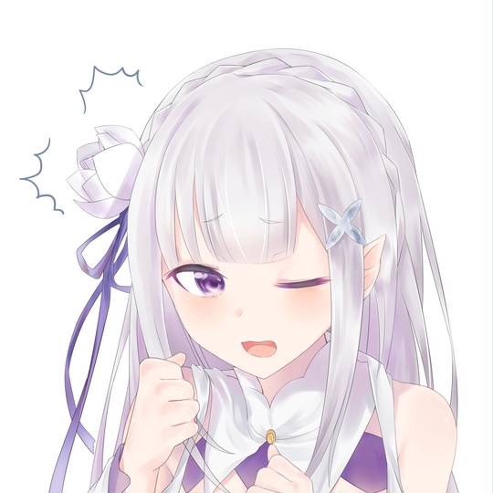 Re:从零开始的异世界生活, 笑顏, Re:0, 爱蜜莉雅, 艾米莉娅碳真是天使（EMT）, EMT, Re:0 100收藏, Re:0 1000收藏, 艾米莉娅（Re:Zero）