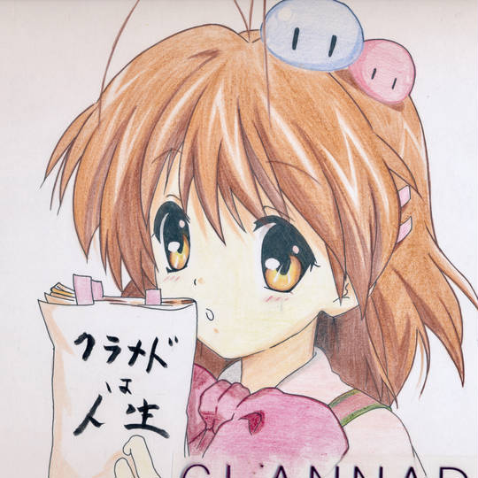 CLANNAD, 古河渚, 铅笔, 彩色铅笔, 手绘, CLANNADは人生