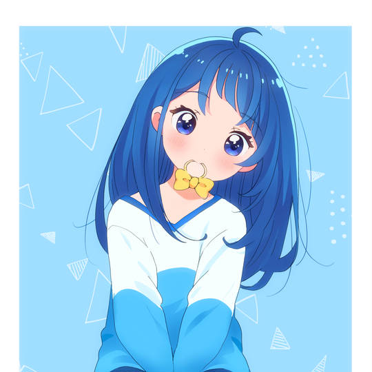 Spreading Sky! PreCure, 索拉·哈雷瓦塔尔, 二次创作, 髪下ろしソラ, ひろプリ100users入り