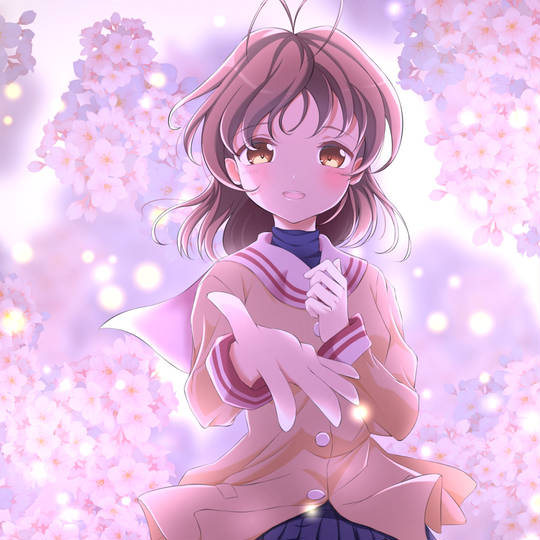 樱, 古河渚, CLANNAD