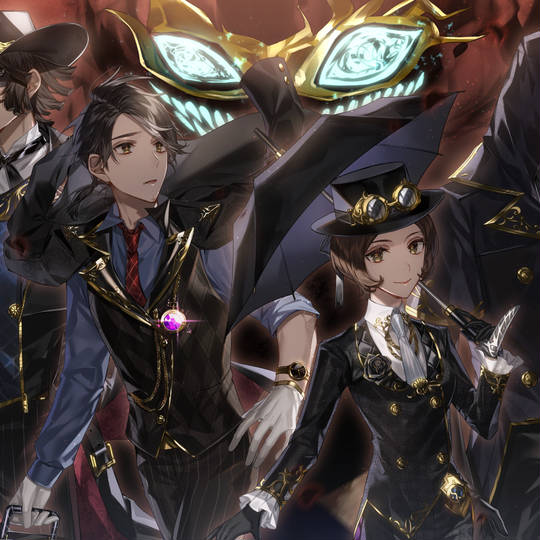 《第五人格》人气角色头像图片，荒诞哥特画风