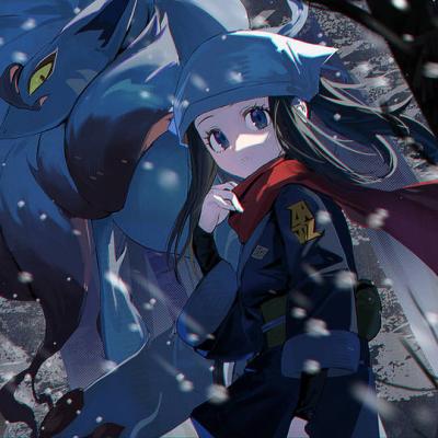 小照《传说 阿尔宙斯》头像图片，穿越来到洗翠地区的少女-萌图百科