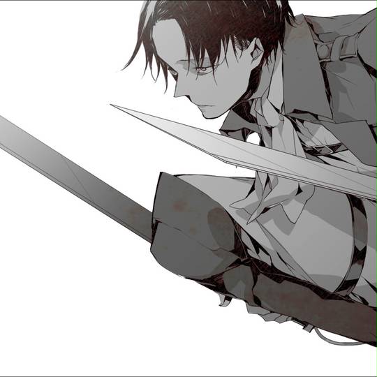进击的巨人, 利威尔, キャプションに激しく同意, 兵長!俺だ!削いでくれ!!, 彼の前だったら巨人になっても構わない。, 进击的巨人5000收藏, 建议点击, solo