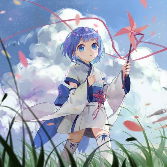 蕾姆, REM, 从零开始的异世界生活, 幼女, Re:从零开始的异世界生活, 雷姆, 雷姆 (Re:Zero), リゼロ5000users入り