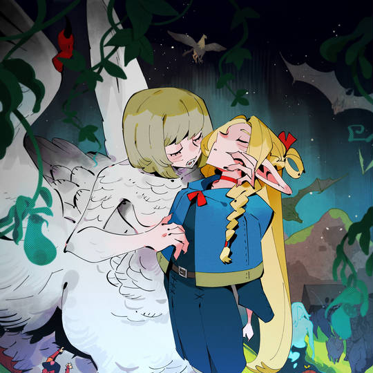 迷宫饭, DeliciousinDungeon, Marcille, Falin, Marcille Donato, Falin Touden, Laios Touden, Chilchuck Tims, Izutsumi