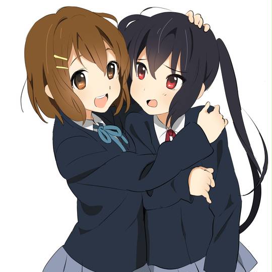 《轻音少女》轻百合头像图片