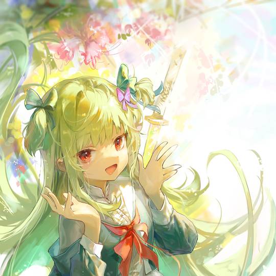 小女孩, 丛雨, 千恋万花图片