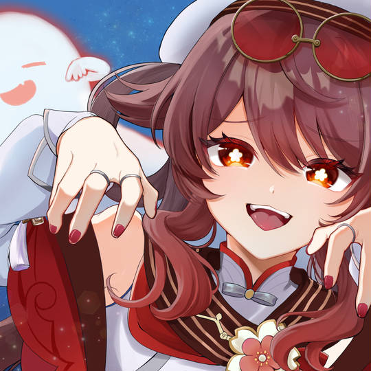 原神, GenshinImpact, 胡桃(原神), 胡桃, 女孩子, 残雪に咲く紅
