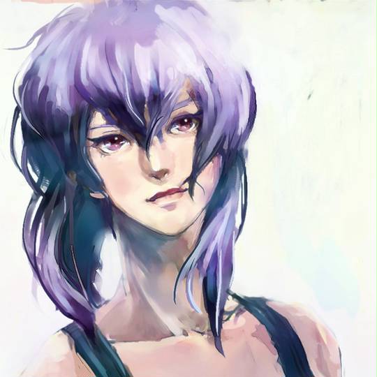 图片[9]-草薙素子（kusanagi motoko）攻壳机动队头像图片，女性改造义体人-萌图百科