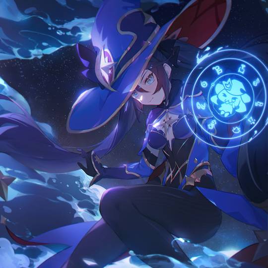 莫娜《原神》头像图片，占星术士