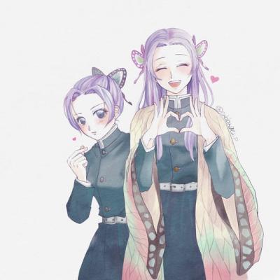 蝴蝶香奈惠《鬼灭之刃》头像图片，姐姐、温柔、大和抚子-萌图百科