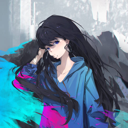 井之上泷奈, 女孩子, 连帽衫, 莉可丽丝, Lycoris, Recoil, 黑长直, Lycoris Recoil 1000收藏