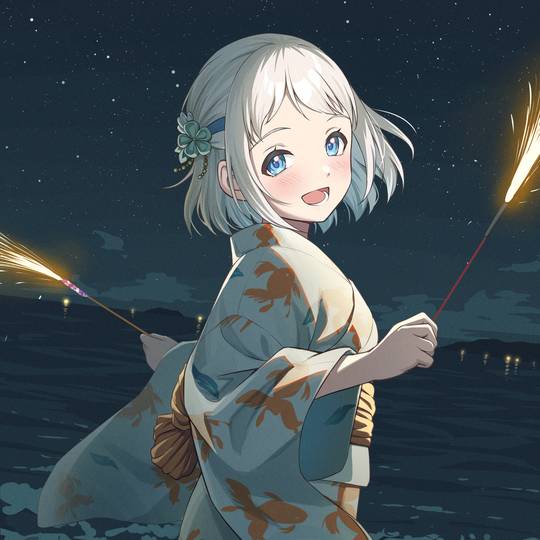 葛城莉莉娅, 海, 和服, 浴衣, 学园偶像大师图片
