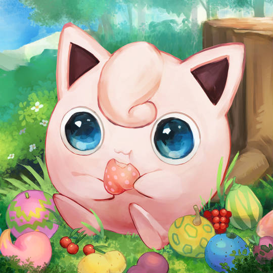 胖丁（Jigglypuff）气球宝可梦头像图片