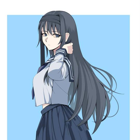 远野秋叶, 水手服, character, 月姫图片