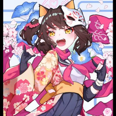 《蔚蓝档案》久田伊树菜头像图片，个性开朗且充满活力-萌图百科