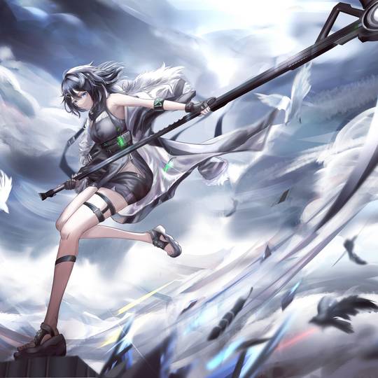 图片[7]-羽毛笔（La Pluma）《明日方舟》头像图片-萌图百科