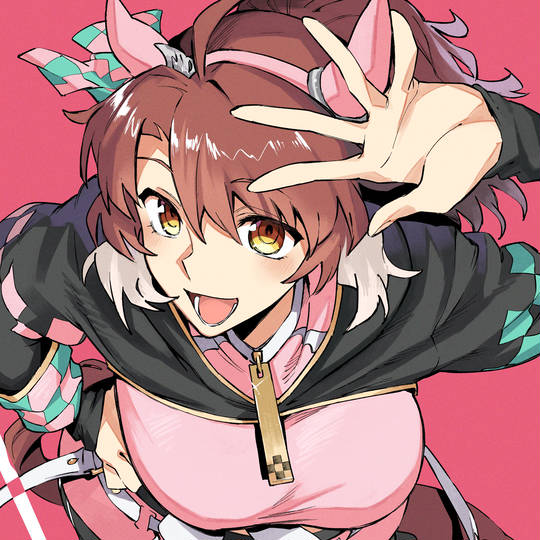 《赛马娘Pretty Derby》烈焰快驹自截头像图片
