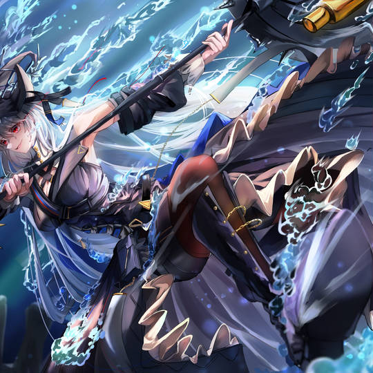 归溟幽灵鲨《明日方舟》头像图片