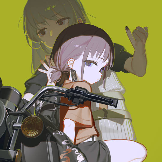 ガールズバンドクライ, 井芹仁菜, GirlsBandCry, 河原木桃香, Girls Band Cry, 空白とカタルシス, 萝莉, 赤脚, 脚指, 2024年時点で17歳と20歳