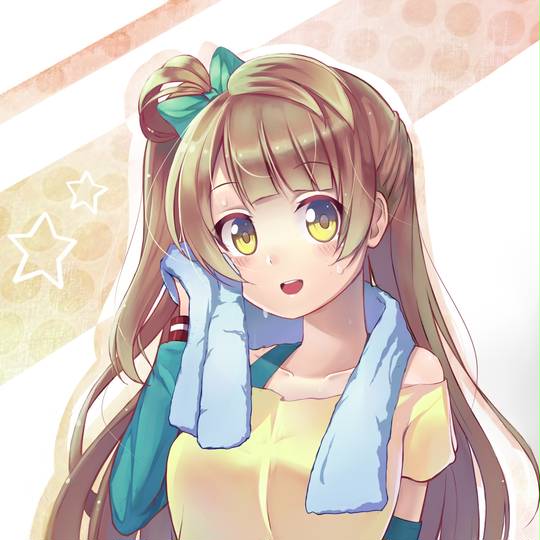 μ's 练习服, 南小鸟, 汗水图片