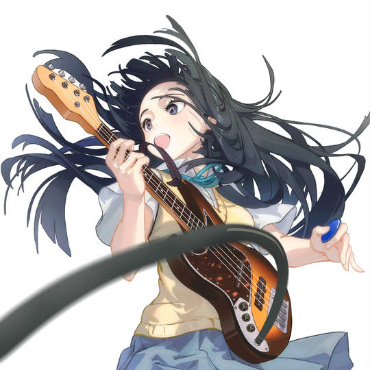 《轻音少女》轻百合头像图片
