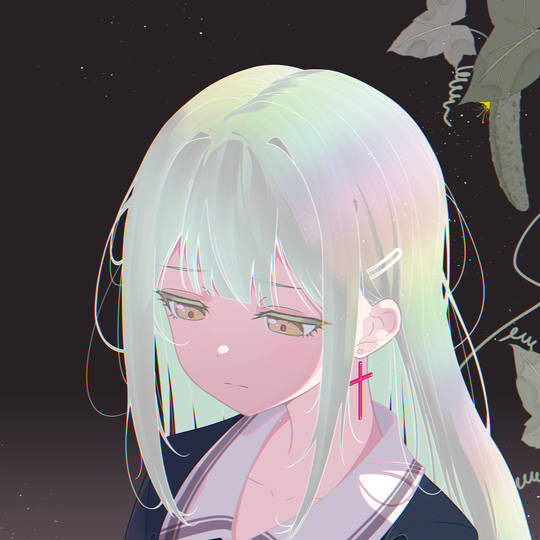 BanG_Dream!_It's_MyGO!!!!!, BanG_Dream!, BanGDream!, 白发, 银发, AveMujica, BanG Dream!, 若葉睦, 月ノ森女子学園, バンドリ1000users入り