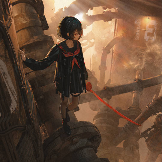 图片[14]-极具纵深感，有风景有人物的头像图片推荐，快存-萌图百科