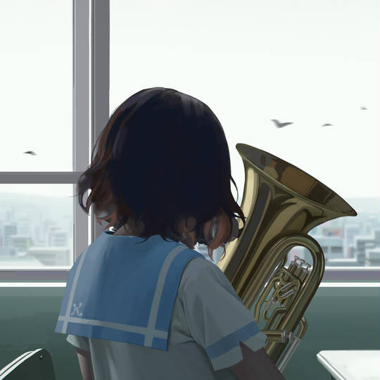 黄前久美子, 吹响吧！上低音号