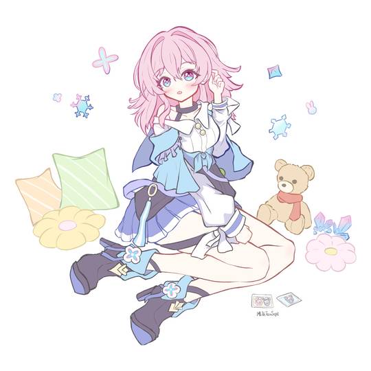 《崩坏：星穹铁道》三月七正方形头像图片