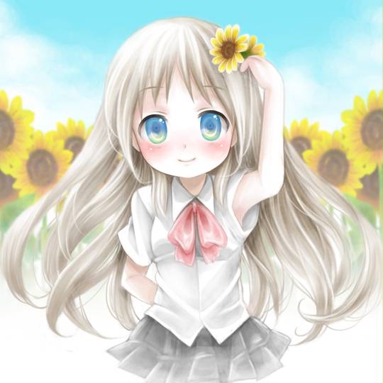 クドわふたー赏, 向日葵, 夏天, 受赏おめでとうございます!, 能美·库特莉亚芙卡图片