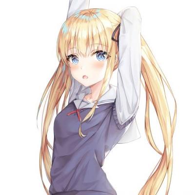 《不起眼女主角培育法》泽村·斯潘塞·英梨梨双马尾头像图片-萌图百科