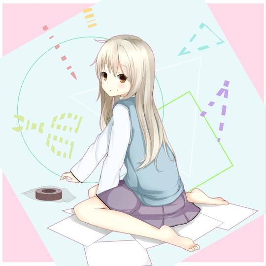樱花庄的宠物女孩, 椎名真白, 制服裸足, 裸足脚底, JK