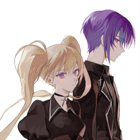 双马尾女孩pixiv头像图片