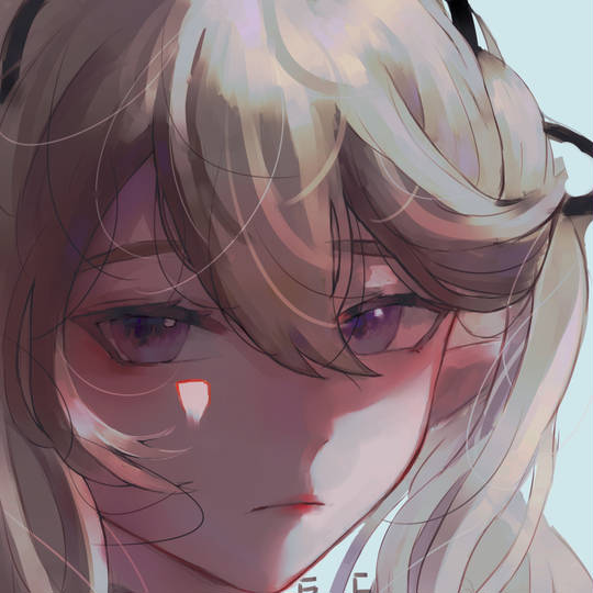 深靛《明日方舟》头像图片