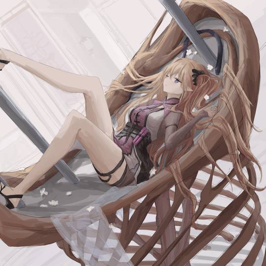 深靛《明日方舟》头像图片