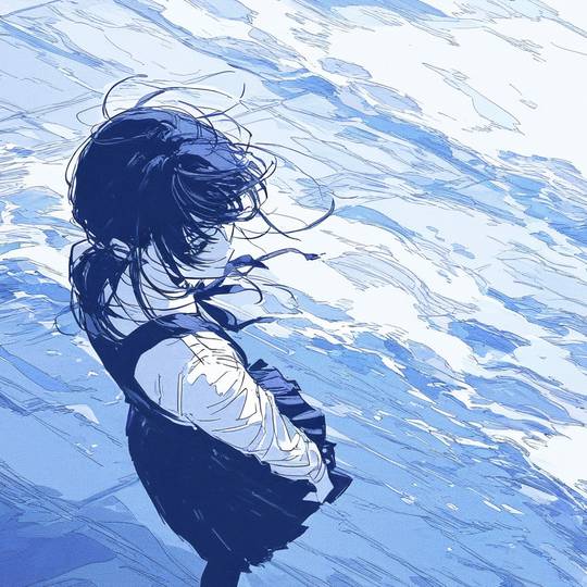 16张女生微信高冷头像图片