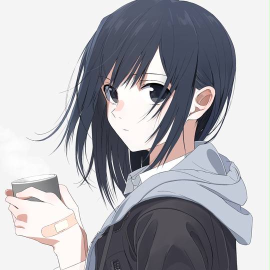 很适合作头像的pixiv女孩图片
