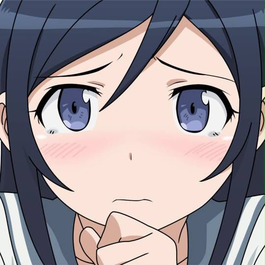 アニメ涂り, 我的妹妹不可能那么可爱, 追踪, tracing, 新垣绫濑图片
