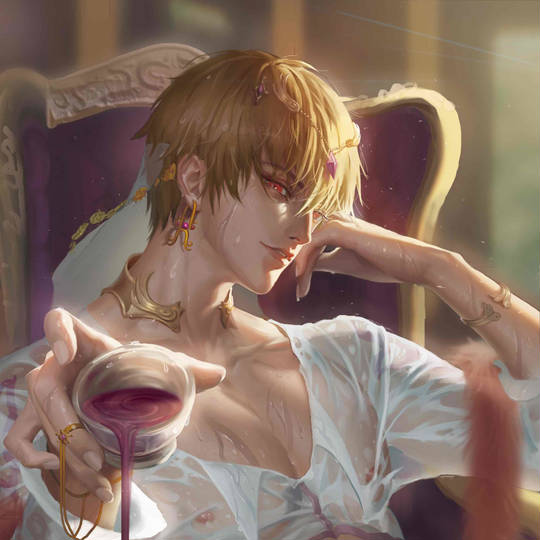金闪闪, 吉尔伽美什, 闪闪, 湿身, Fate/GO1000users加入书籤图片