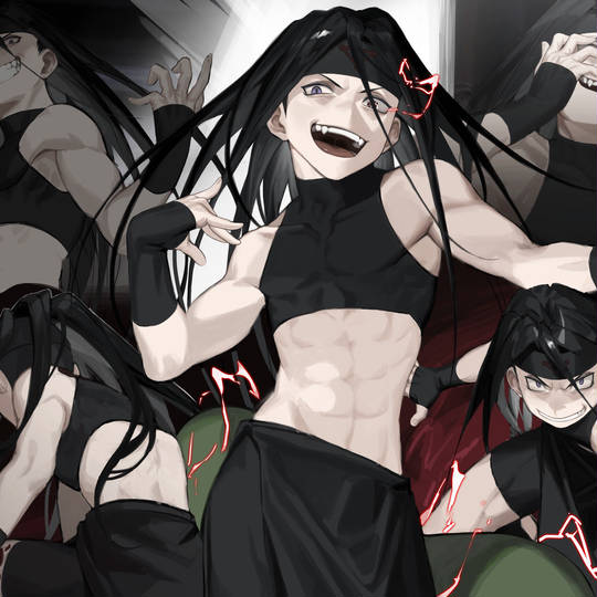 钢之炼金术师（Fullmetal Alchemist）P站高清头像图片