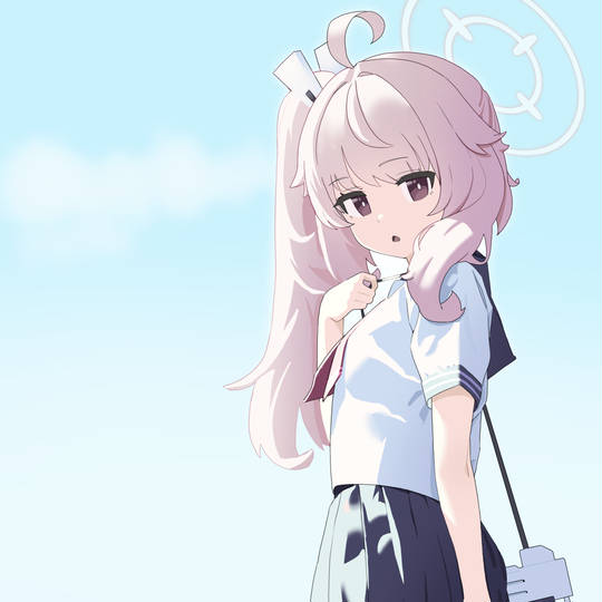 柚鸟夏《蔚蓝档案》可爱头像图片