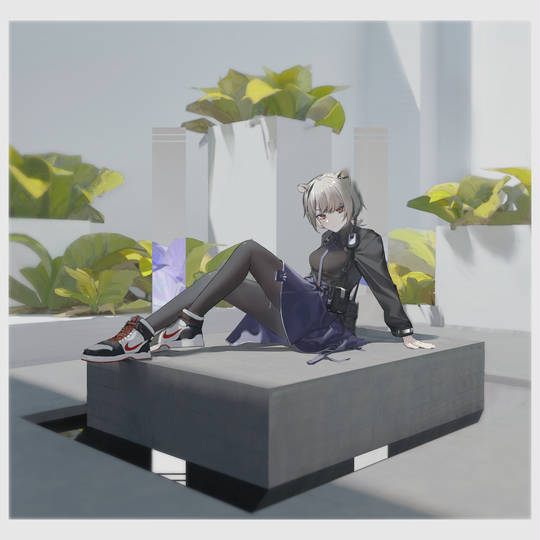 乌萨斯苦艾《明日方舟》头像图片
